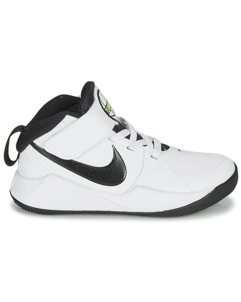 Deportivas NIKE  de Niña y Niño ZAPATILLAS TEAM HUSTLE D 9 PS AQ4225  BLANCO