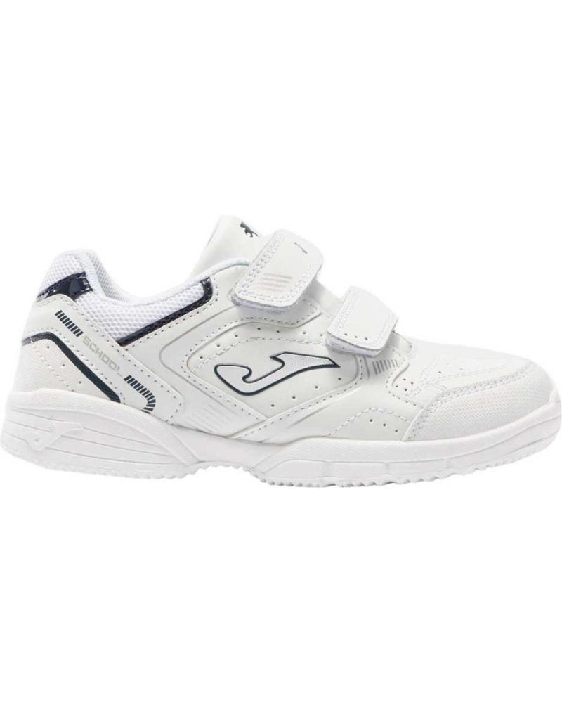 Deportivas JOMA  de Niña y Niño ZAPATILLA SPORT SCHOOL JR WSCHOW2142V  BLANCO