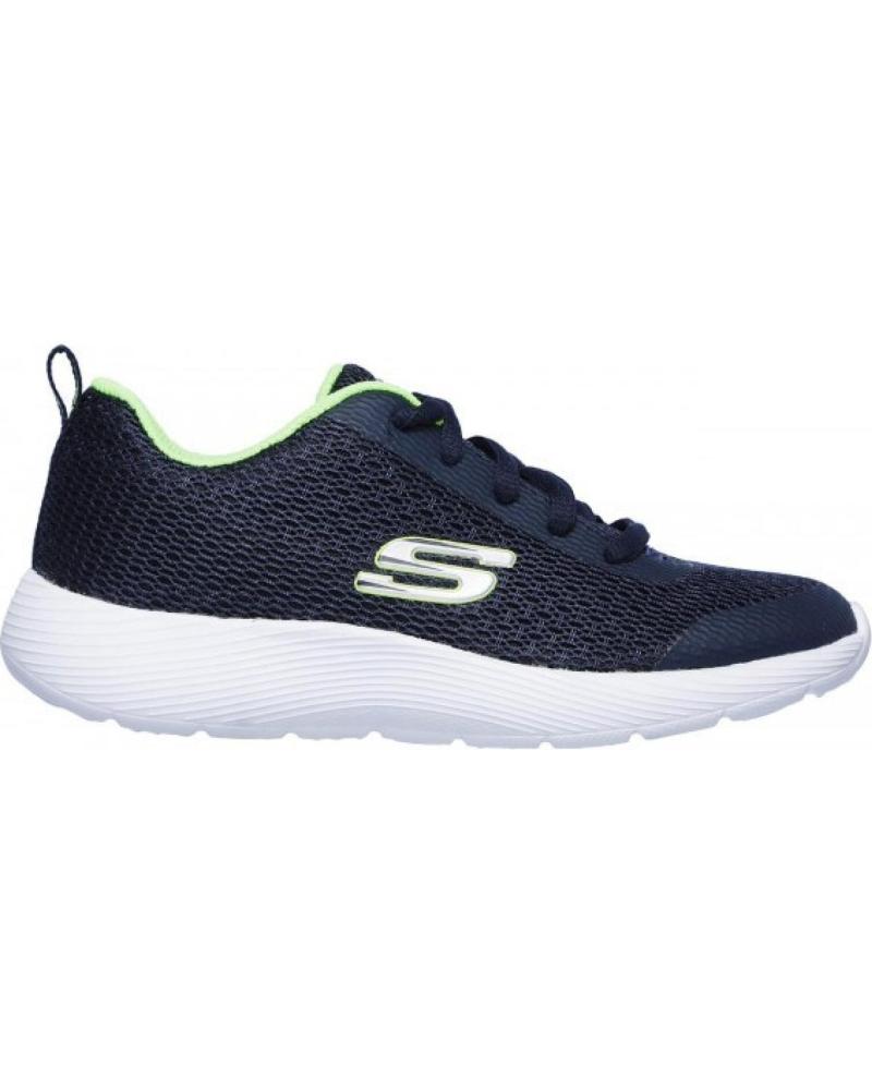 Sapatilhas SKECHERS  de Menina e Menino DYNA-LITE 98121  AZUL MARINO