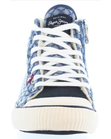girl and boy Trainers PEPE JEANS PGS30223 INDUSTRY DENIM  000 DENIM