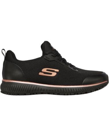 Zapatillas deporte de Mujer SKECHERS ZAPATILLAS SQUAD SR PARA MUJER EN COLOR NEGRO NEGRO