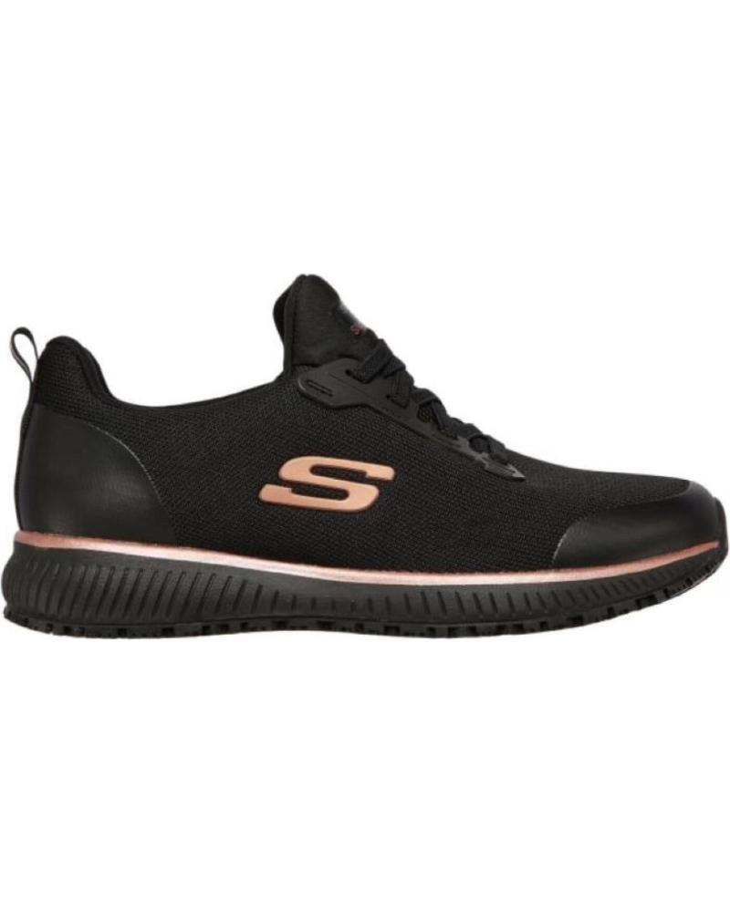 Zapatillas deporte de Mujer SKECHERS ZAPATILLAS SQUAD SR PARA MUJER EN COLOR NEGRO NEGRO