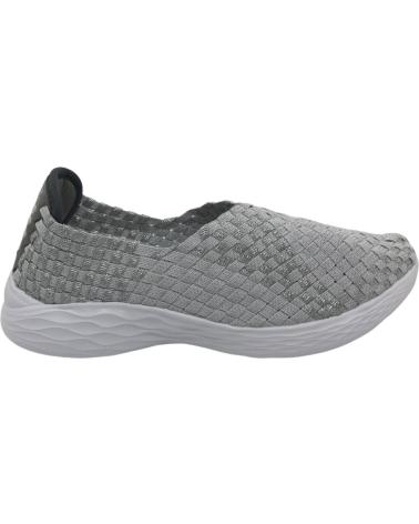 Zapatos ANDY-Z  de Mujer ZAPATILLA CONFORT MUJER AZ-2320  PLATA