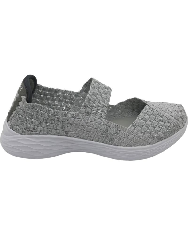 Sneaker ANDY-Z  für Damen ZAPATILLA CONFORT MUJER AZ-2321  PLATA