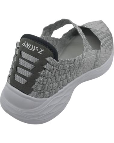 Sneaker ANDY-Z  für Damen ZAPATILLA CONFORT MUJER AZ-2321  PLATA