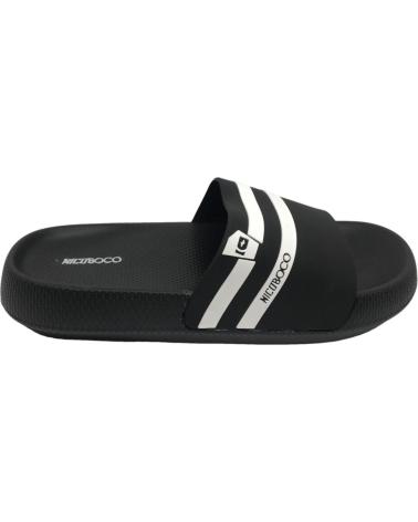 Chanclas NICOBOCO  de Hombre CHANCLA AGUA HOMBRE KAS 40-150 070  NEGRO