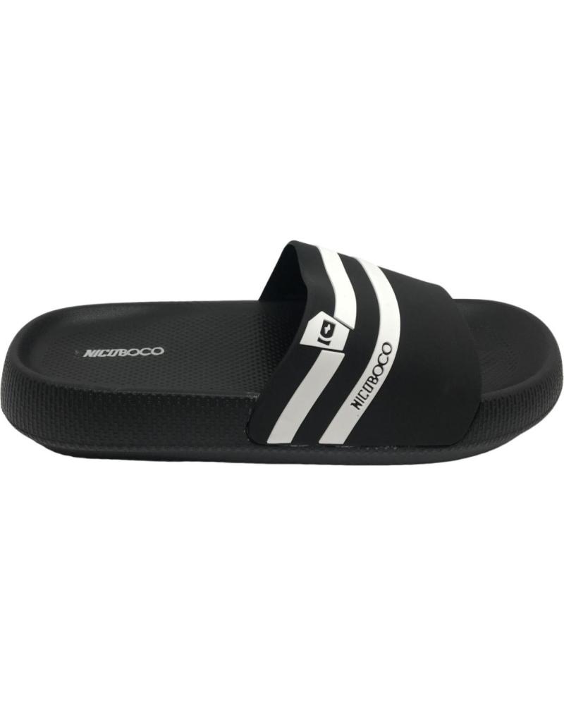 Chanclas NICOBOCO  de Hombre CHANCLA AGUA HOMBRE KAS 40-150 070  NEGRO