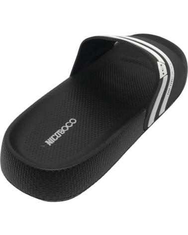 Chanclas NICOBOCO  de Hombre CHANCLA AGUA HOMBRE KAS 40-150 070  NEGRO