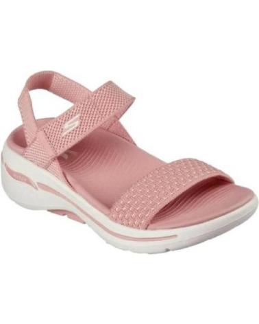 Woman Sandals SKECHERS GO WALK ARCH FIT POL SANDALIA ROSA ROS - 36  ROS ROSA