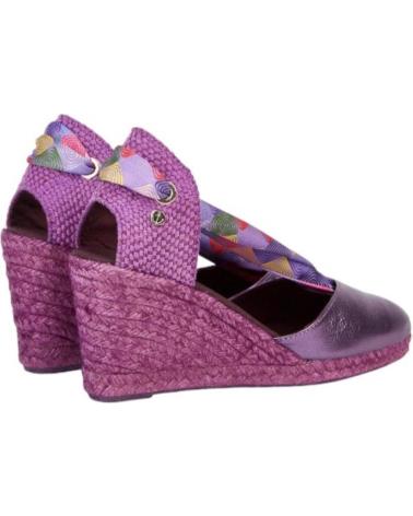 Sandalen für Damen LA VALETA ALPARGATAS MORADAS PURPURA