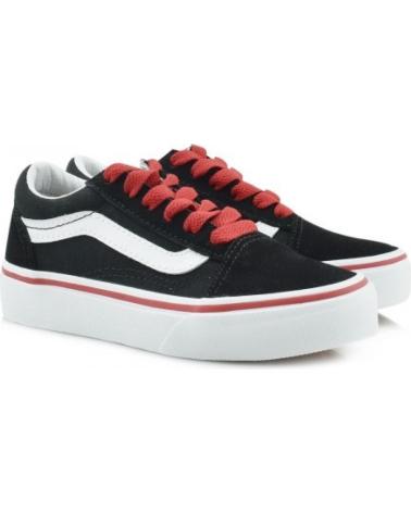 girl and boy Trainers VANS OFF THE WALL OLD SKOOL VN0A38HBORC NEGRO
