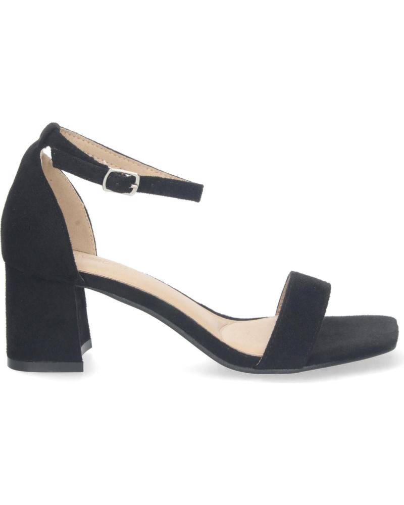 Sandalias LETS SECRET  de Mujer ZAPATOS DE TACN MEDIO PARA MUJER ZAPATOS CERRADOS DE TACN DE  NEGRO