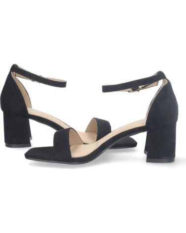 Sandalias LETS SECRET  de Mujer ZAPATOS DE TACN MEDIO PARA MUJER ZAPATOS CERRADOS DE TACN DE  NEGRO
