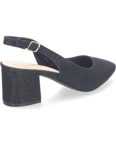 Zapatos de tacón LETS SECRET  de Mujer ZAPATO DE SALN PARA MUJER DISEO ELEGANTE CON TACN ABIERTO PO  NEGRO