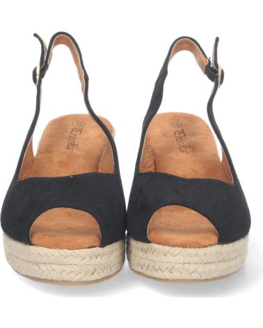 Sandalias LETS SECRET  de Mujer SANDALIAS TIPO ALPARGATAS PARA MUJER ALPARGATAS NEGRAS ALPAR  NEGRO