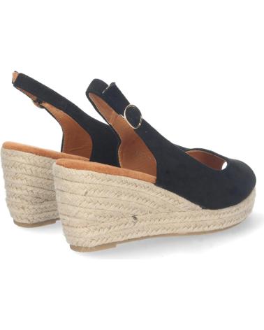 Sandalias LETS SECRET  de Mujer SANDALIAS TIPO ALPARGATAS PARA MUJER ALPARGATAS NEGRAS ALPAR  NEGRO