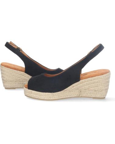 Sandalias LETS SECRET  de Mujer SANDALIAS TIPO ALPARGATAS PARA MUJER ALPARGATAS NEGRAS ALPAR  NEGRO