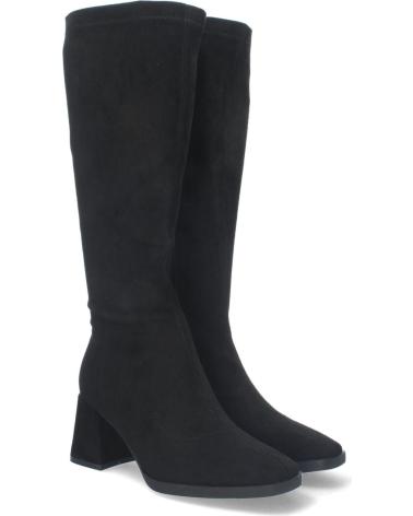 Botas LETS SECRET  de Mujer BOTAS LISAS PARA MUJER DE TACN ALTO CAA DE 37CM Y CIERRE DE  NEGRO