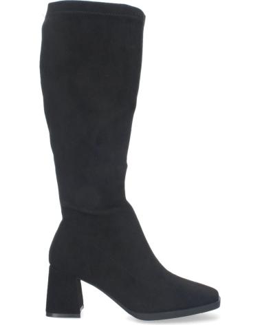 Botas LETS SECRET  de Mujer BOTAS LISAS PARA MUJER DE TACN ALTO CAA DE 37CM Y CIERRE DE  NEGRO