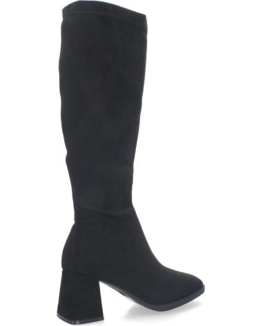 Botas LETS SECRET  de Mujer BOTAS LISAS PARA MUJER DE TACN ALTO CAA DE 37CM Y CIERRE DE  NEGRO