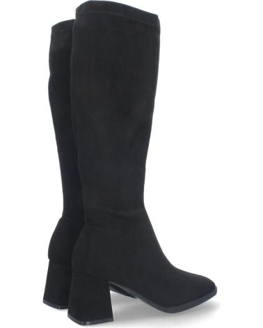 Botas LETS SECRET  de Mujer BOTAS LISAS PARA MUJER DE TACN ALTO CAA DE 37CM Y CIERRE DE  NEGRO