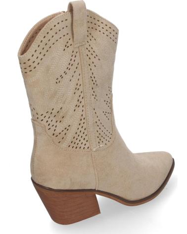 Botas LETS SECRET  de Mujer BOTN DE TACN CAMPERO PARA MUJER ESTILO VAQUERO ELEGANTES CON  BEIGE