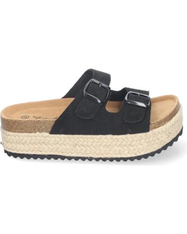 Sandálias LETS SECRET  de Mulher SANDALIA DE PLATAFORMA PARA MUJER CMODAS Y ELEGANTES FORRADA  NEGRO