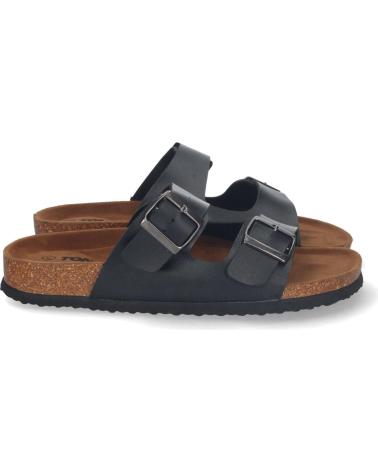 Sandalias LETS SECRET  de Hombre SANDALIA DE DOBLE PALA FINA CON PISO DE BIO PLANTA ANATMICA  NEGRO