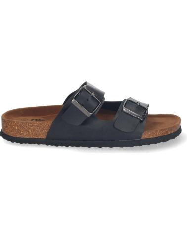 Sandalias LETS SECRET  de Hombre SANDALIA DE DOBLE PALA FINA CON PISO DE BIO PLANTA ANATMICA  NEGRO