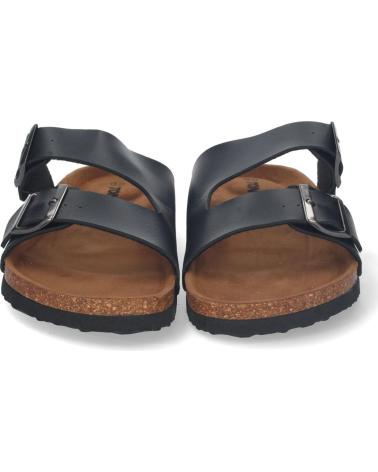 Sandalias LETS SECRET  de Hombre SANDALIA DE DOBLE PALA FINA CON PISO DE BIO PLANTA ANATMICA  NEGRO