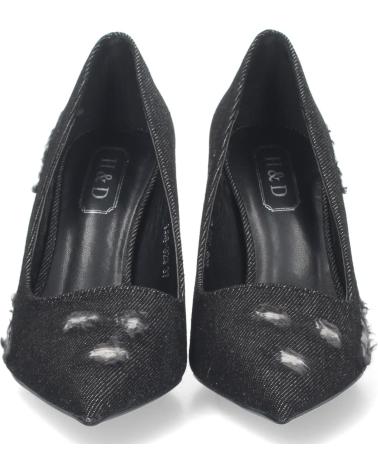 Zapatos de tacón LETS SECRET  de Mujer ZAPATO DE SALN STILETTOS PARA MUJER CON TACN CMODO DE PUNTA  NEGRO