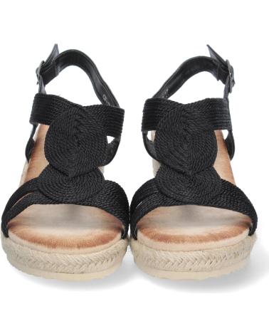 Sandalias LETS SECRET  de Mujer SANDALIAS TIPO ALPARGATAS PARA MUJER ALPARGATAS NEGRAS ALPAR  NEGRO