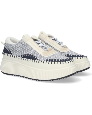 Deportivas LETS SECRET  de Mujer y Niña ZAPATILLAS CASUAL PARA MUJER CON PLATAFORMA DENTADA DISEO EL  AZUL
