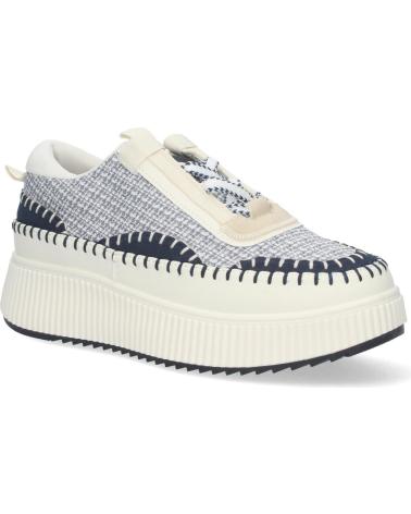 Deportivas LETS SECRET  de Mujer y Niña ZAPATILLAS CASUAL PARA MUJER CON PLATAFORMA DENTADA DISEO EL  AZUL