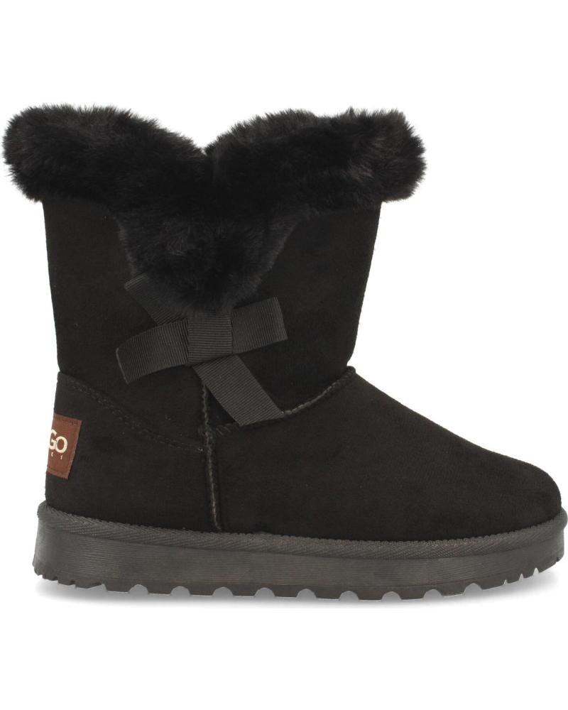 Botines LETS SECRET  de Mujer BOTN AUSTRALIANO PARA MUJER CMODOS FORRADO CON PELO INTERIOR  NEGRO