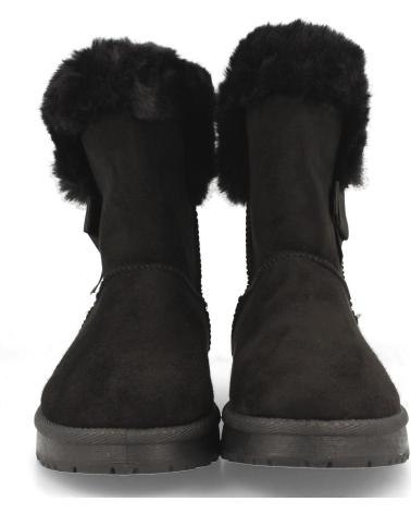 Botines LETS SECRET  de Mujer BOTN AUSTRALIANO PARA MUJER CMODOS FORRADO CON PELO INTERIOR  NEGRO