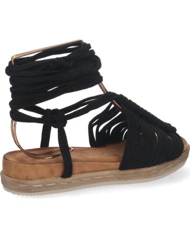 Sandali LETS SECRET  per Donna SANDALIA TIPO GLADIADORA DE MUJER SANDALIAS CON CORDONES DE  NEGRO