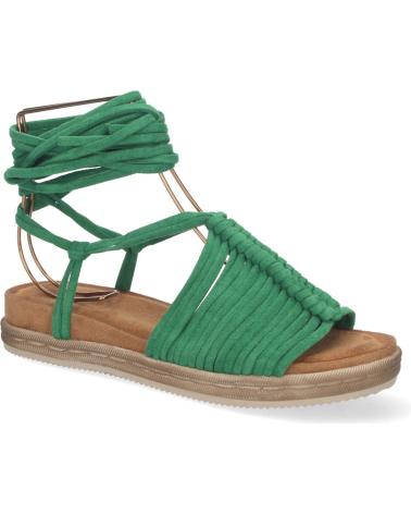 Sandalias LETS SECRET  de Mujer SANDALIAS TIPO GLADIADOR SANDALIAS PLANAS SANDALIAS ATADAS P  MORADO