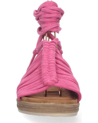 Sandalias LETS SECRET  de Mujer SANDALIAS TIPO GLADIADOR SANDALIAS PLANAS SANDALIAS ATADAS P  MORADO