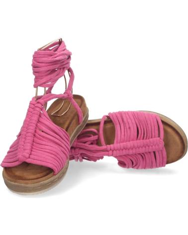 Sandalias LETS SECRET  de Mujer SANDALIAS TIPO GLADIADOR SANDALIAS PLANAS SANDALIAS ATADAS P  MORADO
