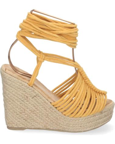 Sandalias LETS SECRET  de Mujer SANDALIAS TIPO ALPARGATAS PARA MUJER ALPARGATAS AMARILLAS AL  AMARILLO