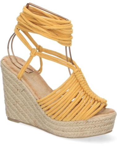 Sandalias LETS SECRET  de Mujer SANDALIAS TIPO ALPARGATAS PARA MUJER ALPARGATAS AMARILLAS AL  AMARILLO
