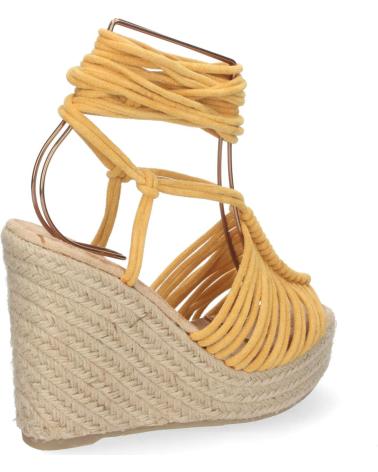 Sandalias LETS SECRET  de Mujer SANDALIAS TIPO ALPARGATAS PARA MUJER ALPARGATAS AMARILLAS AL  AMARILLO