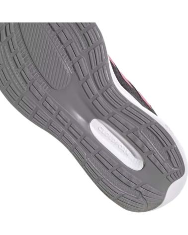 Sportivo per Bambina e Bambino ADIDAS ZAPATILLAS SNEAKERS RUNFALCON 3 0 SPORT ELASTIC LA PARA NINO NEGRO