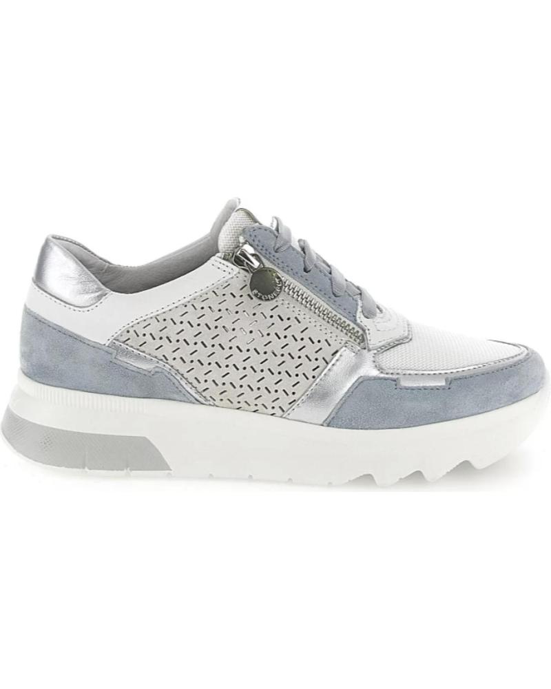 STONEFLY ZAPATILLAS MUJER MODELO SPOCK 40 VELOUR-TEX COLOR GRIS BU09