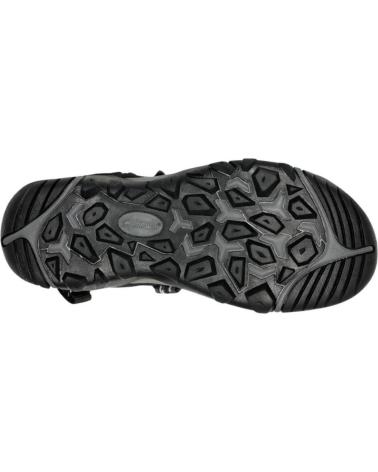 Sandalias CHIRUCA  de Hombre TREKKING DAKAR 23 -GRIS 4499523  NEGRO