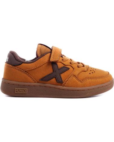 Sapatos Desportivos MUNICH  de Menina e Menino ZAPATILLAS CASUAL NIO 1442018  MARRON