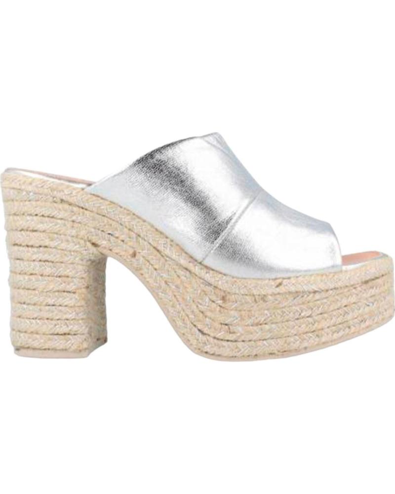 Zapatos de tacón GAIMO  de Mujer ZUECO DUNAS  PLATA