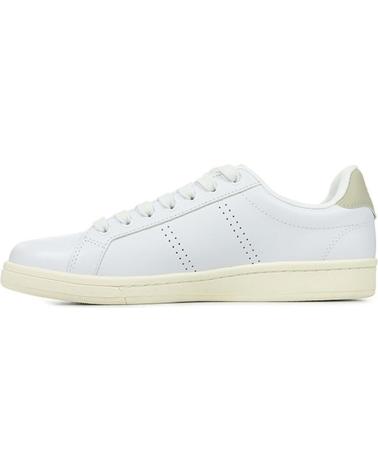 Zapatillas deporte FRED PERRY  pour Homme B6312 T32 B721 LEATHER  WHITE-LOYSTER