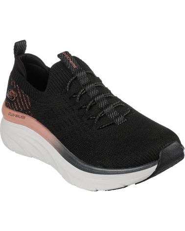 Zapatillas deporte de Mujer SKECHERS ZAPATILLAS D´LUX WALKER LET IT GLOW NEGRO